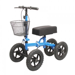 Scooter com andador de joelho para mobilidade