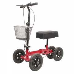 Apoio de joelho para scooter ao ar livre